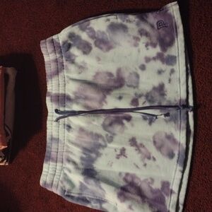 Pink skirt tye dye